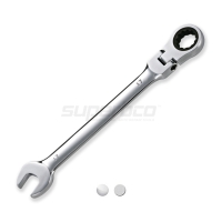 Cens.com SUPERBCO INDUSTRIAL CO., LTD. Hinged Ratchet Combination Wrench-PGH